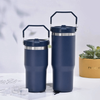 20oz 30oz Tumbler Mug with Lid And Straw Insulated Travel Mug with Handle