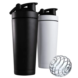 Wholesale Hot Sell 17oz 25oz Stainless Steel Shaker Water Bottle with Ball for Pre Workout