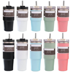 Wholesale Car Cup Metal Travel Mug Insulated Stainless Steel Tumbler Thermo 30oz with Handle