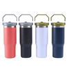 Stanleys Iceflow 30oz Stainless Steel Tumbler with Straw Vacuum Insulated Water Bottle 