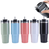 Wholesale Black 20oz 30oz Black Stainless Steel Vacuum Insulated Travel Tumbler 