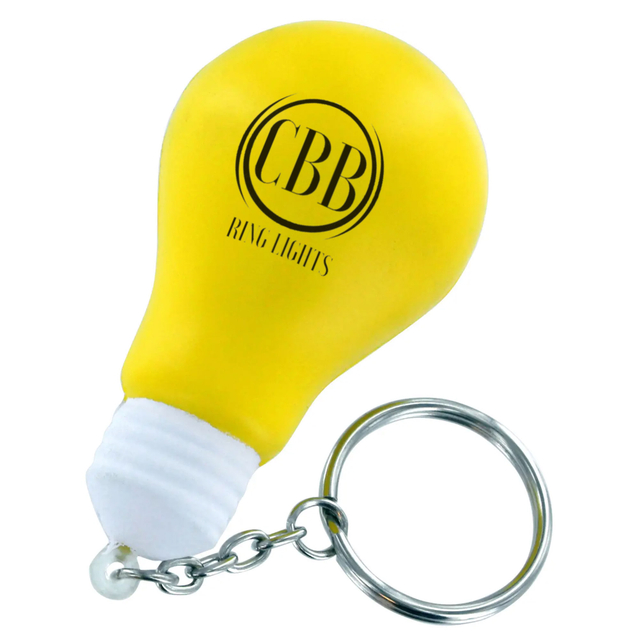 Marketing Light Bulb Key Chains Stress Balls/Stress Reliever/Stress Toy