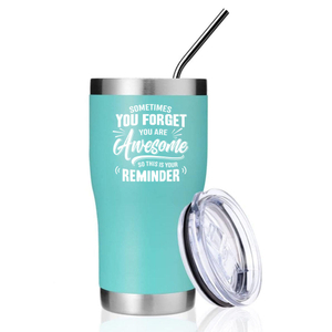 Custom Promotion Company Business Gift Stainless Steel Travel Tumbler 20oz Curved Iced Coffee Mug Beer Cup 