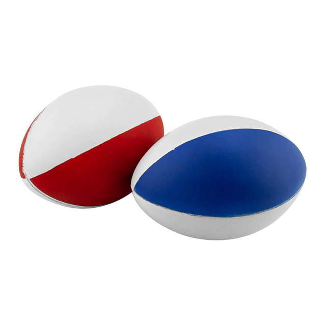 Rugby Shape Customizable Stress Ball Anti-Stress Rubber Squeeze Stress Reliever Football for Children