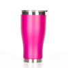 Factory Wholesale 20oz Double Walled Vacuum Insulated Stainless Steel Curve Tumbler Cups in Bulk with Lids