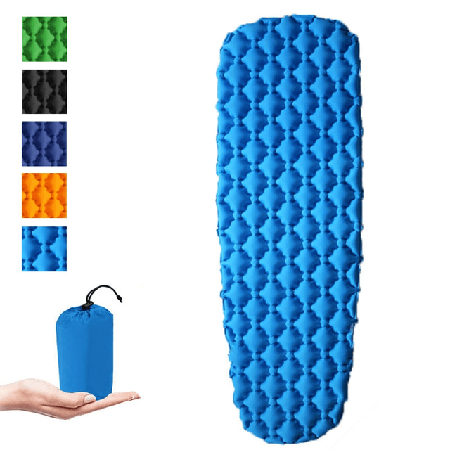 Mummy TPU Inflatable Sleeping Mat Outdoor Camping Picnic Beach Mat Moisture-proof Sleeping Mat