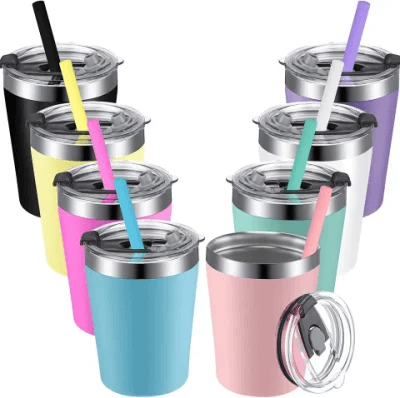 Wholesale Vacuum Insulated Double Wall Stainless Steel Travel Mug Coffee Cup Kids Toddler Cup with Lid